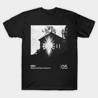 M83 / Minimalist Graphic Fan Artwork Design T-Shirt